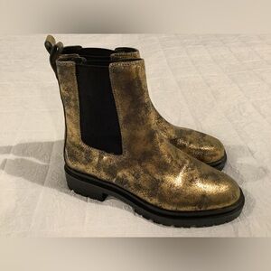 Lauren Ralph Lauren Corinne Leather AnkleBoots Size 9.5 NEW
